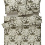 ANTICO - olive, 100% Mako-Baumwolle mercerisiert, Feinsatin