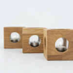 Balkenkerze Mini für Tisch