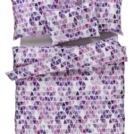 Lisa, violett100 % Baumwolle, Feinsatin