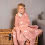 JUWEL - Pferde rosa 140x200cm