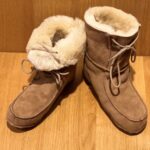 Kamin-Stiefel sand