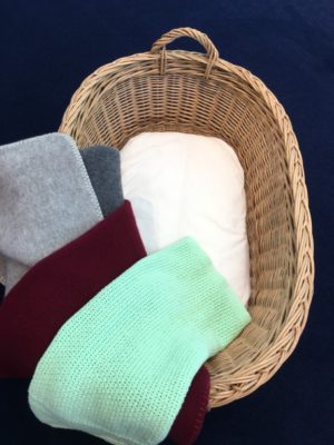 Matratze Korb, Tagesdecken