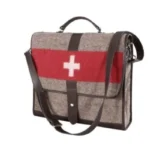 SWISS army- Aktentasche 90% Wolle, 10% Polyacrylic / Echtleder