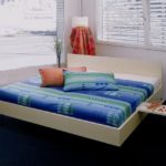 Bett Quadro weiss