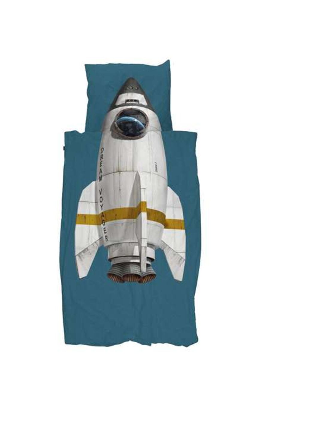 Rakete blau SNURK - 100% Baumwolle