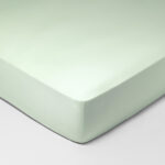 Fixleintuch - menthe, Satin Noblesse